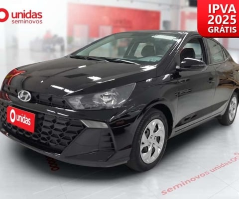 Hyundai Hb20s 2024 1.0 12v flex comfort manual