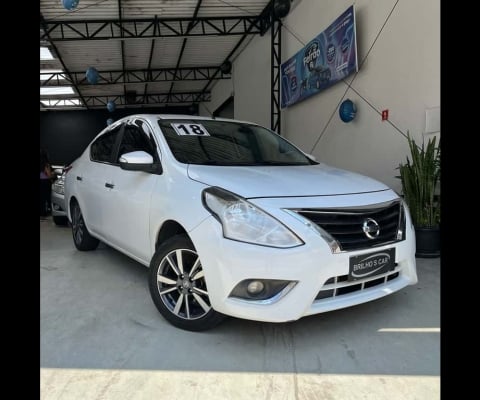 Nissan Versa 1.6 SL CVT 2018 Até 2 Anos de Garantia