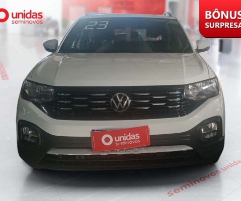 Volkswagen T-cross 2023 1.0 200 tsi total flex comfortline automático