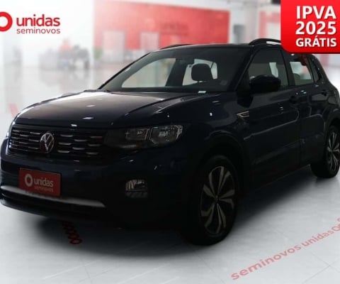 Volkswagen T-cross 2023 1.0 200 tsi total flex comfortline automático