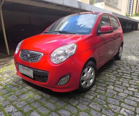 Kia Picanto 1.0 EX 12V GASOLINA 4P MANUAL  2010/2011 - Vermelha - 2010/2011