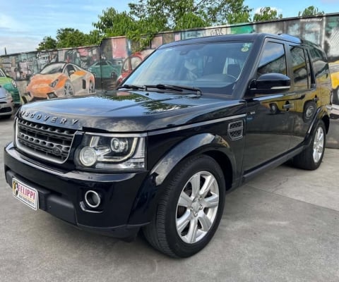 Land Rover Discovery S 3.0 4X4 TDV6 Diesel Aut.  - Preta - 2014/2015