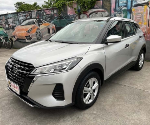 Nissan Kicks Active S 1.6 16V Flex Aut.  - Prata - 2021/2022