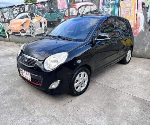 Kia Picanto EX 1.1/1.0/ 1.0 Flex Mec.  - Preta - 2010/2011