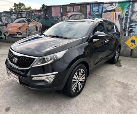 Kia Sportage EX 2.0 16V/ 2.0 16V Flex Aut.  - Preta - 2014/2015