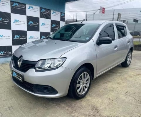 Renault Sandero Authentique 1.0 2018 Completo! 