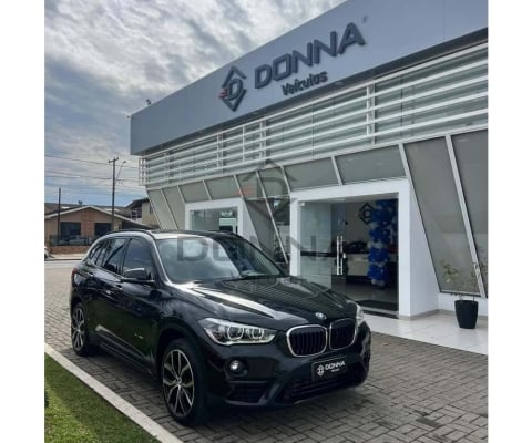 BMW X1 X25I ACTIVEFLEX - Preta - 2017/2018