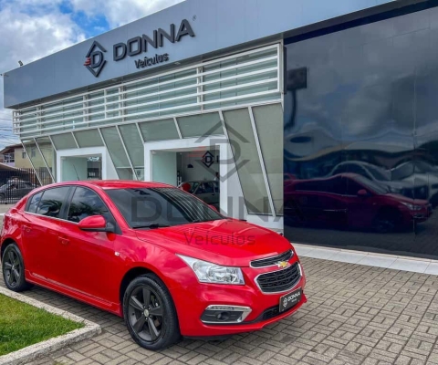 Chevrolet Cruze LT 1.8 16V FlexPower 4p Aut.  - Vermelha - 2015/2016