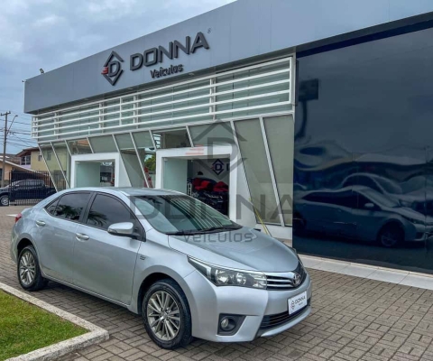 Toyota Corolla XEI20FLEX - Prata - 2014/2015