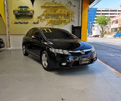 Civic EXS 1.8 automático flex completo 2011 com bancos em couro