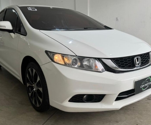 HONDA CIVIC LXR 2.0 AUT FLEX BRANCA 2016