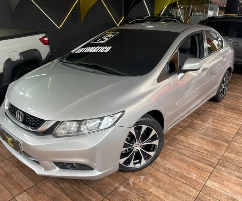 HONDA CIVIC 2.0 LXR 16V FLEX 4P AUTOMÁTICO 2015