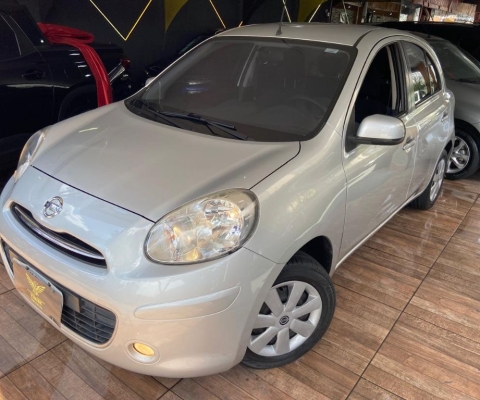 NISSAN MARCH 1.0 S 16V FLEX 4P MANUAL 2014 COMPLETO