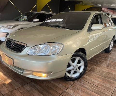  TOYOTA COROLLA 1.8 XEI 16V GASOLINA 4P AUTOMÁTICO 2003 