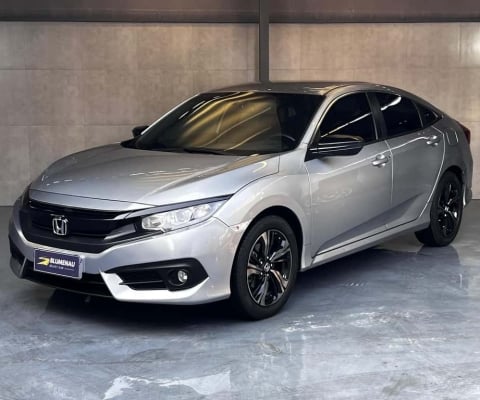 Honda Civic / SPORT CVT - Prata - 2019/2019