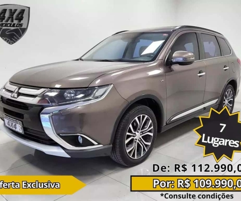 Mitsubishi Outlander 3.0/ GT 3.0 V6 Aut.  - Marrom - 2016/2016