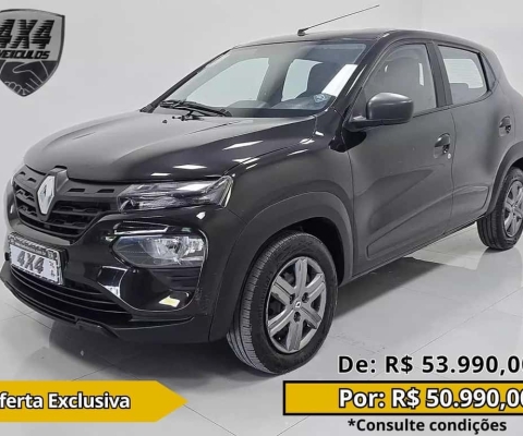 Renault Kwid ZEN 2 - Preta - 2022/2023