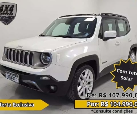 Jeep Renegade LIMITED AT - Branca - 2021/2021