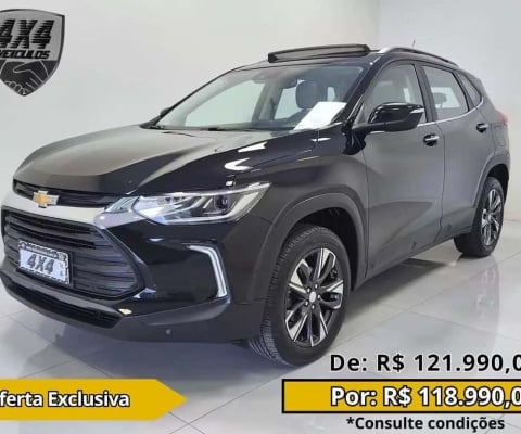 Chevrolet Tracker Premier 1.2 Turbo 12V Flex Aut.  - Preta - 2021/2022