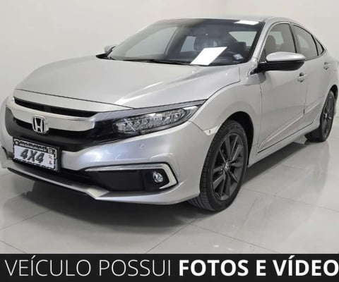 Honda Civic Sedan EXL 2.0 Flex 16V Aut.4p  - Prata - 2021/2021