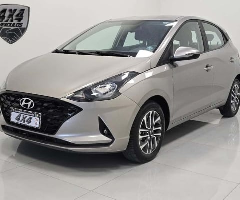 Hyundai HB20 Platinum 1.0 TB Flex 12V Mec.  - Prata - 2022/2022