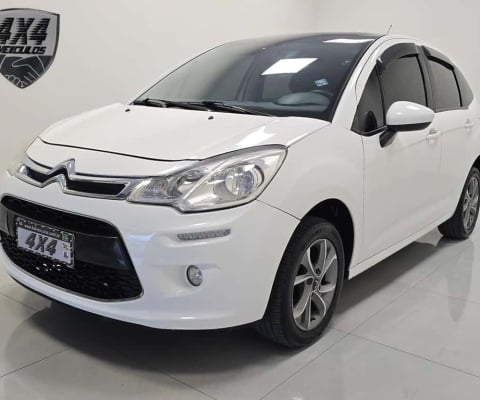 Citroën C3 tendance 1.5 flex - Branca - 2014/2015