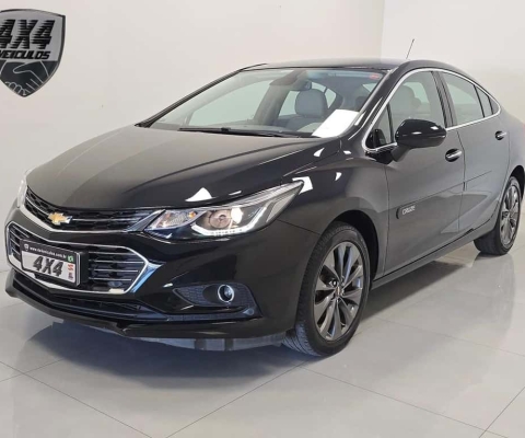 Chevrolet Cruze LTZ 1.4 16V Turbo Flex 4p Aut.  - Preta - 2017/2018