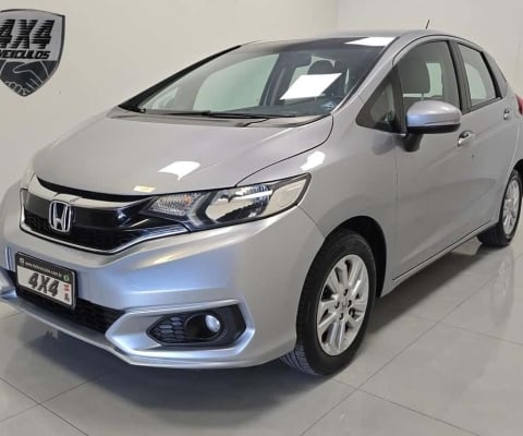 Honda Fit LX 1.5 Flexone 16V 5p Aut.  - Prata - 2018/2018