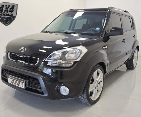 Kia Soul SOUL EX 1.6 16V Flex Aut. - Preta - 2011/2012