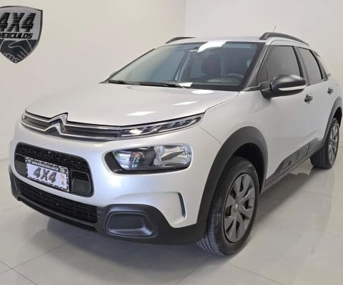 Citroën C4 CACTUS LIVE 1.6 FLEX AUTOMATICA - Prata - 2020/2021