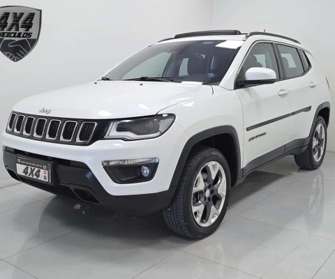 Jeep Compass LONGITUDE 2.0 4x4 Dies. 16V Aut.  - Branca - 2019/2019