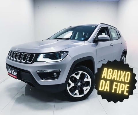 Jeep Compass LONGITUDE 2.0 4x4 Dies. 16V Aut.  - Prata - 2019/2020