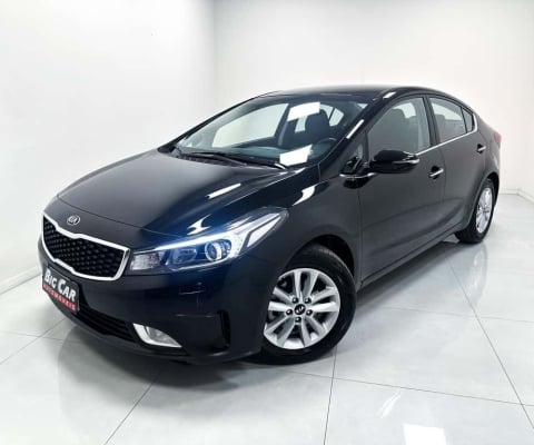 Kia Cerato 1.6 16V  Flex  Aut.  - Preta - 2018/2019