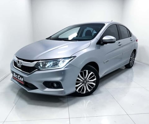 Honda City LX 1.5 Flex 16V Aut. - Prata - 2018/2018