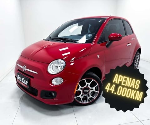 Fiat 500 Sport Air 1.4 Flex 16V Aut. - Vermelha - 2013/2014