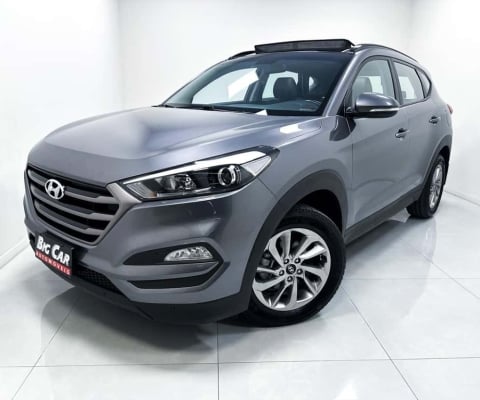 Hyundai Tucson GLS 1.6 Turbo 16V Aut. - Cinza - 2018/2019