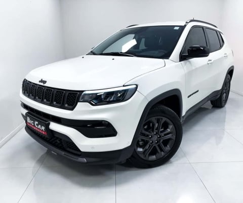 Jeep Compass LONGITUDE T270 1.3 TB 4x2 Flex Aut. - Branca - 2023/2024