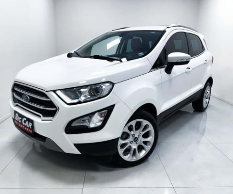 Ford EcoSport TITANIUM 1.5 12V Flex Aut.  - Branca - 2019/2020