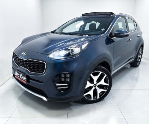 Kia Sportage EX 2.0 16V Flex Aut.  - Azul - 2016/2017