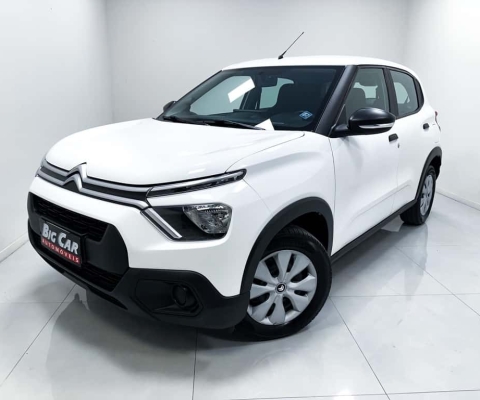 Citroën C3 Live Pack 1.0 Flex 6V Mec.  - Branca - 2023/2024