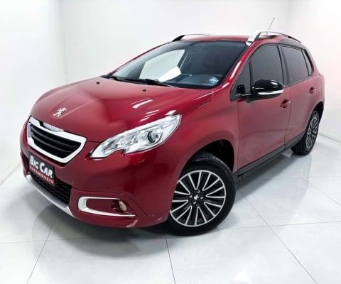 Peugeot 2008 Allure 1.6 Flex 16V Aut. - Vermelha - 2018/2018