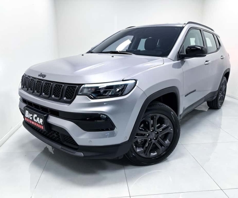 Jeep Compass LONGITUDE T270 1.3 TB 4x2 Flex Aut. - Cinza - 2023/2024