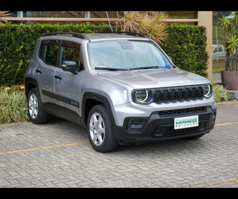 Jeep Renegade 1.3 SPORT T270 - Prata - 2022/2023