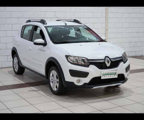 Renault Sandero 1.6 STEPWAY SCE - Branca - 2018/2019