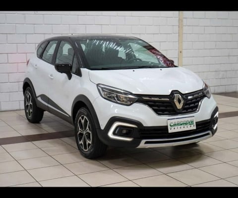 Renault Captur 1.3 TCE FLEX ICONIC X-TRONIC - Branca - 2021/2022