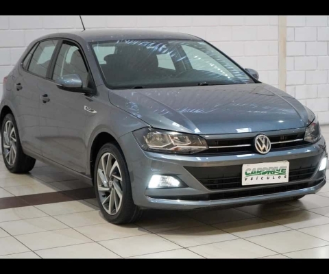 Volkswagen Polo 1.0  TSI HighLine 200 - Cinza - 2018/2019