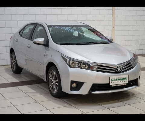 Toyota Corolla 2.0 XEi Flex 16V Aut.  - Prata - 2015/2016