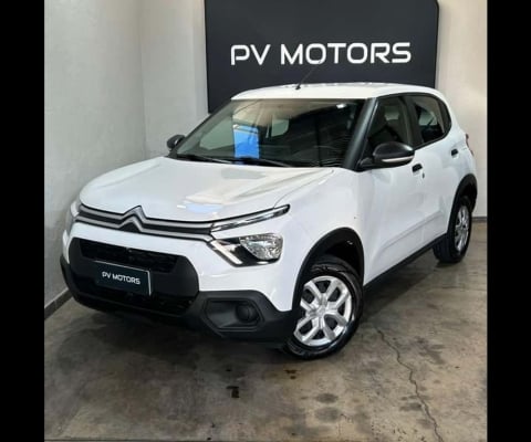 Citroën C3 Live Pack 1.0 Flex 6V 5p Mec.  - Branca - 2023/2023