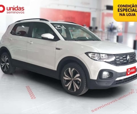 Volkswagen T-cross 2024 1.0 200 tsi total flex comfortline automático