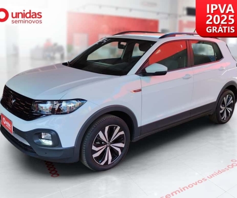 Volkswagen T-cross 2024 1.0 200 tsi total flex comfortline automático